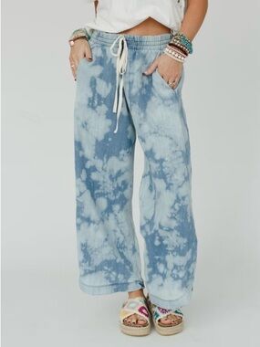 The Nest So Comfy Wide Leg Denim Pant Medium
